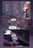 Tangle and Whisper: New Roads Comic Page